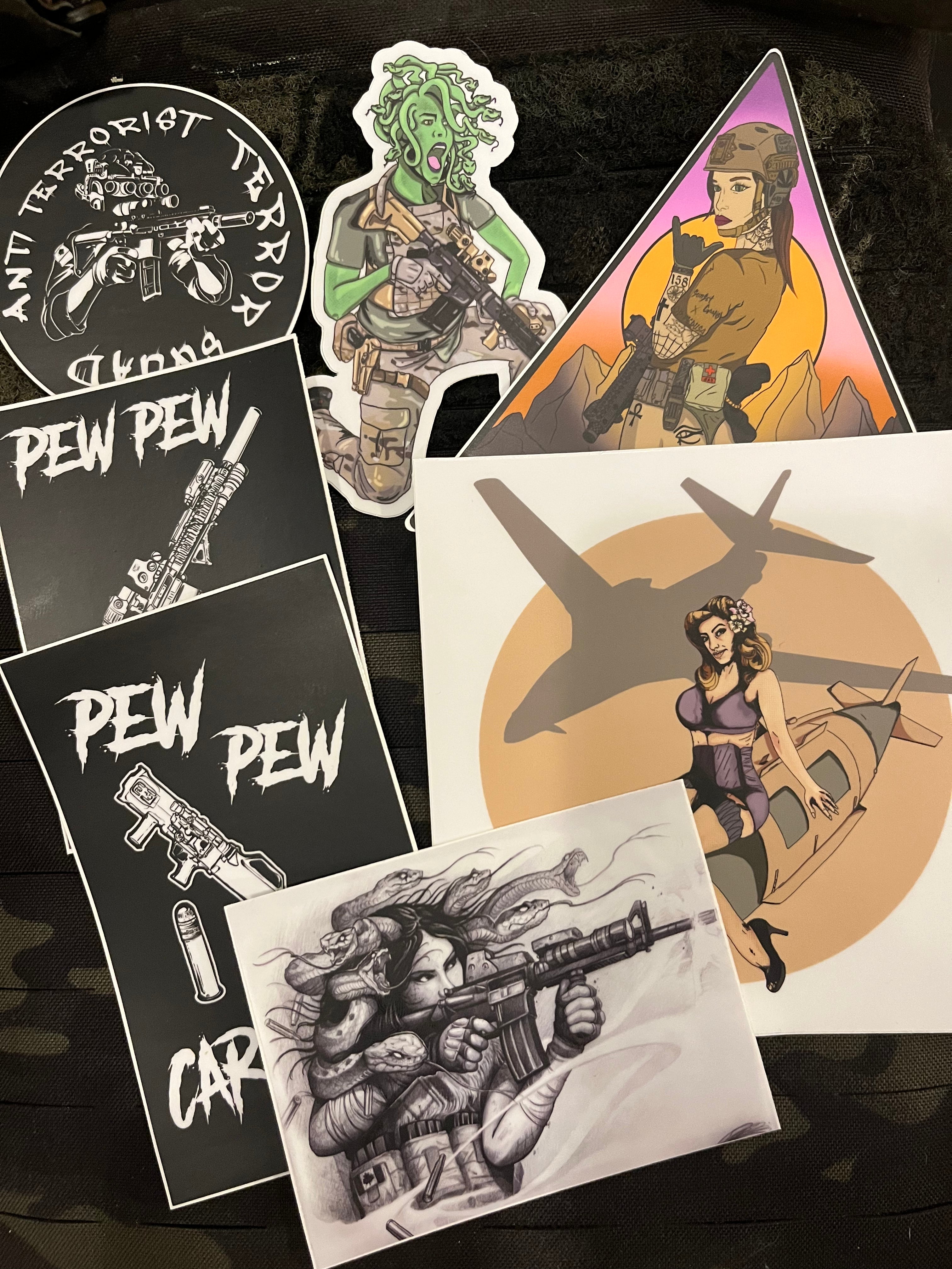 The Opmedusa OG Sticker Pack