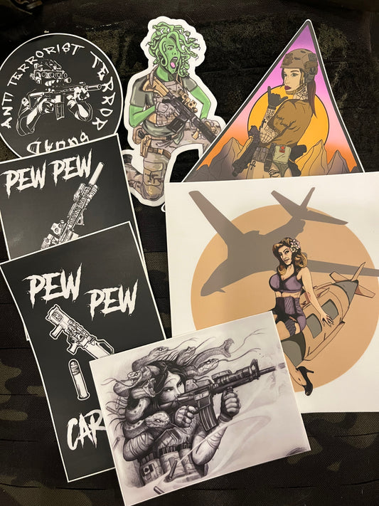 The Opmedusa OG Sticker Pack