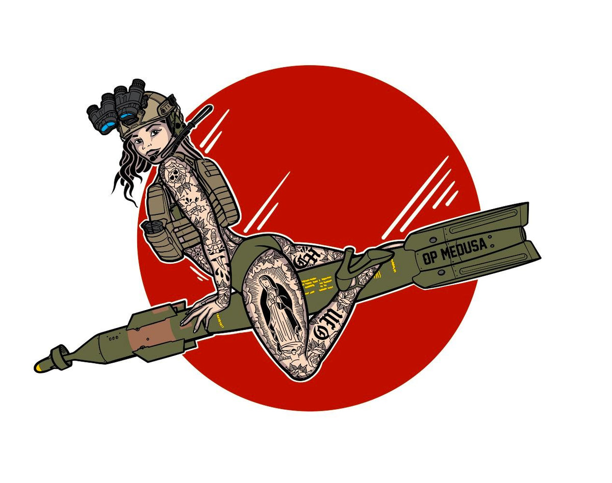 Bomber Girl Flag Vol.1