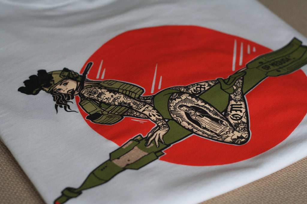 Bomber Girl T shirt Vol.1