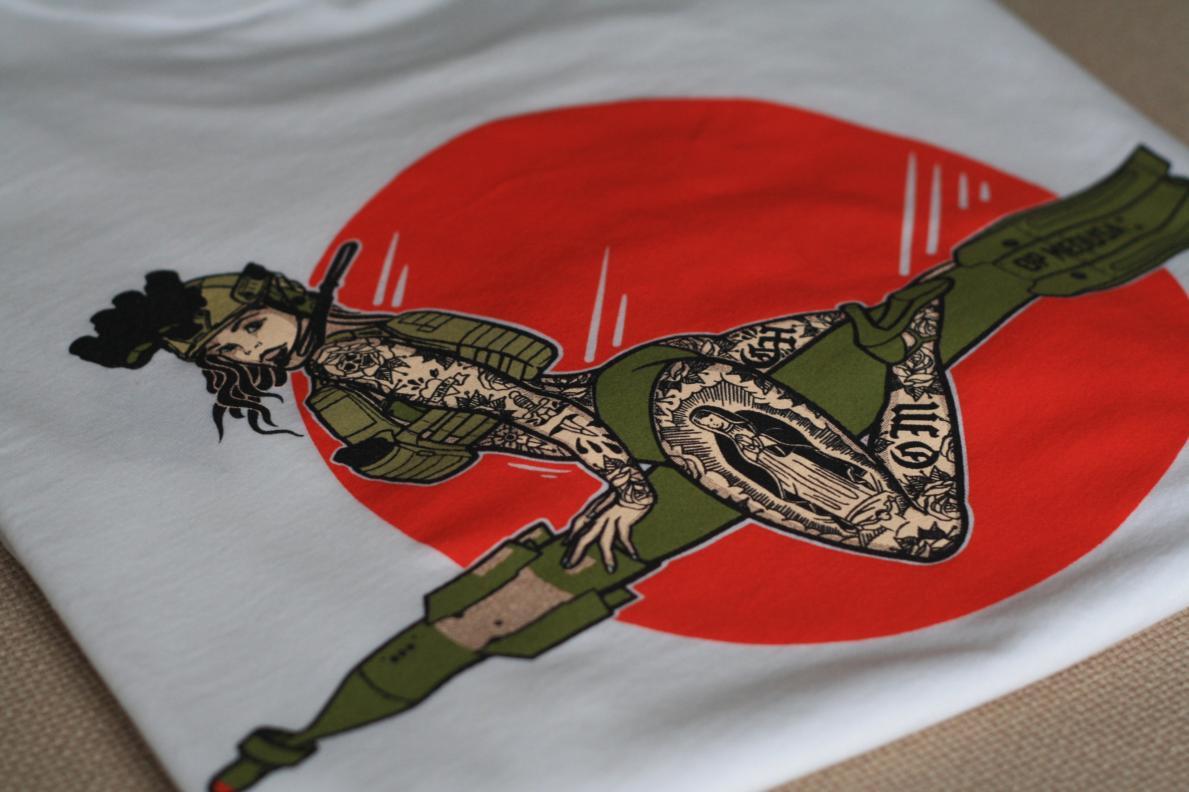 Bomber Girl T shirt Vol.1