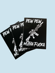 The PEW PEW sticker