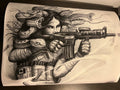 OPMEDUSA Warrior Print