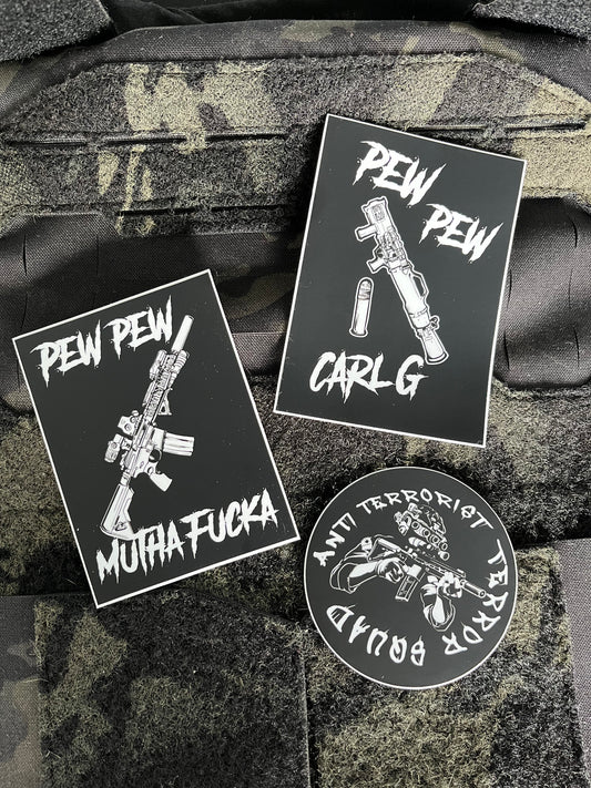 Black Out Sticker Pack