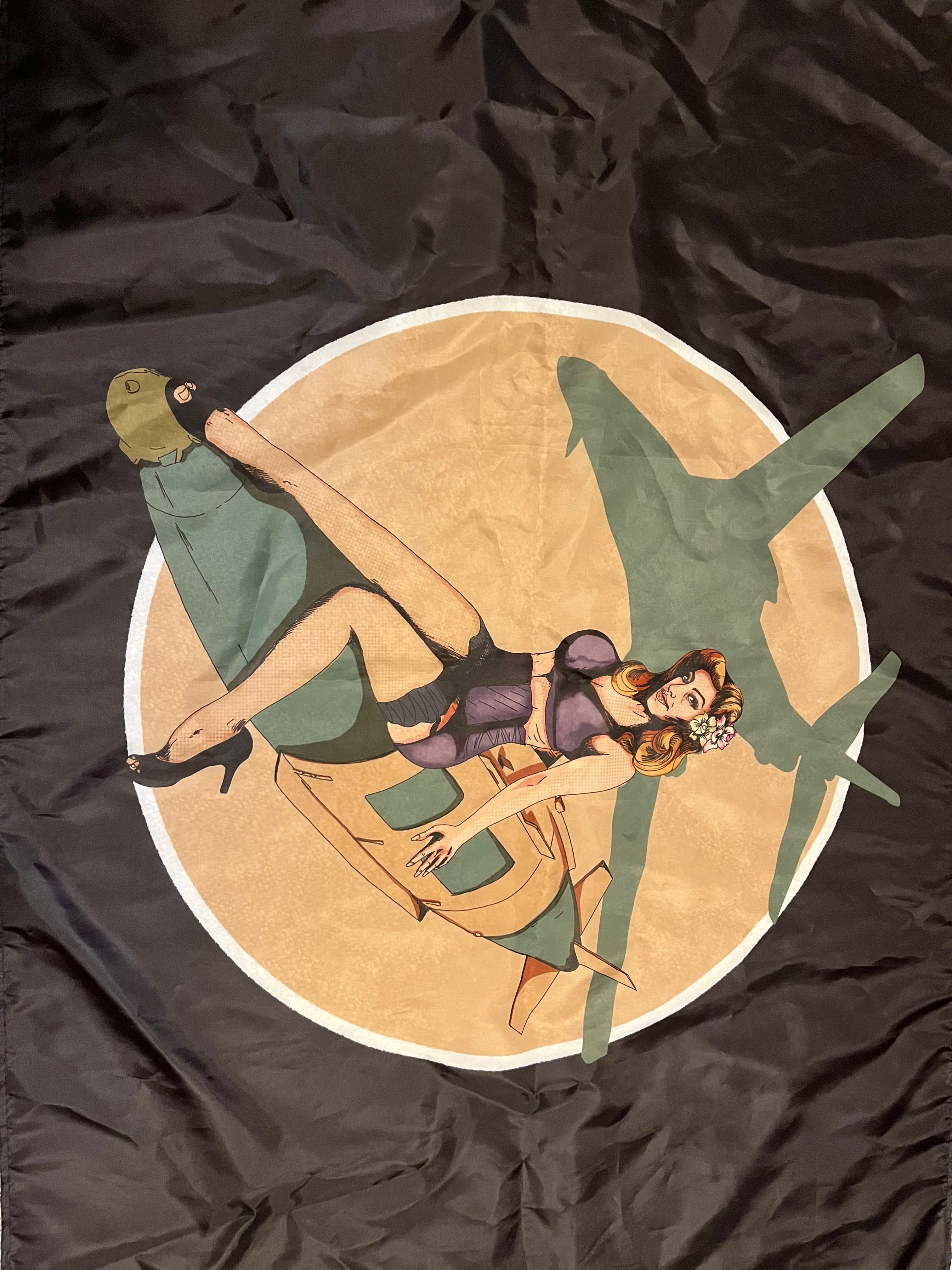 Bomber Girl Vol.2 Flag