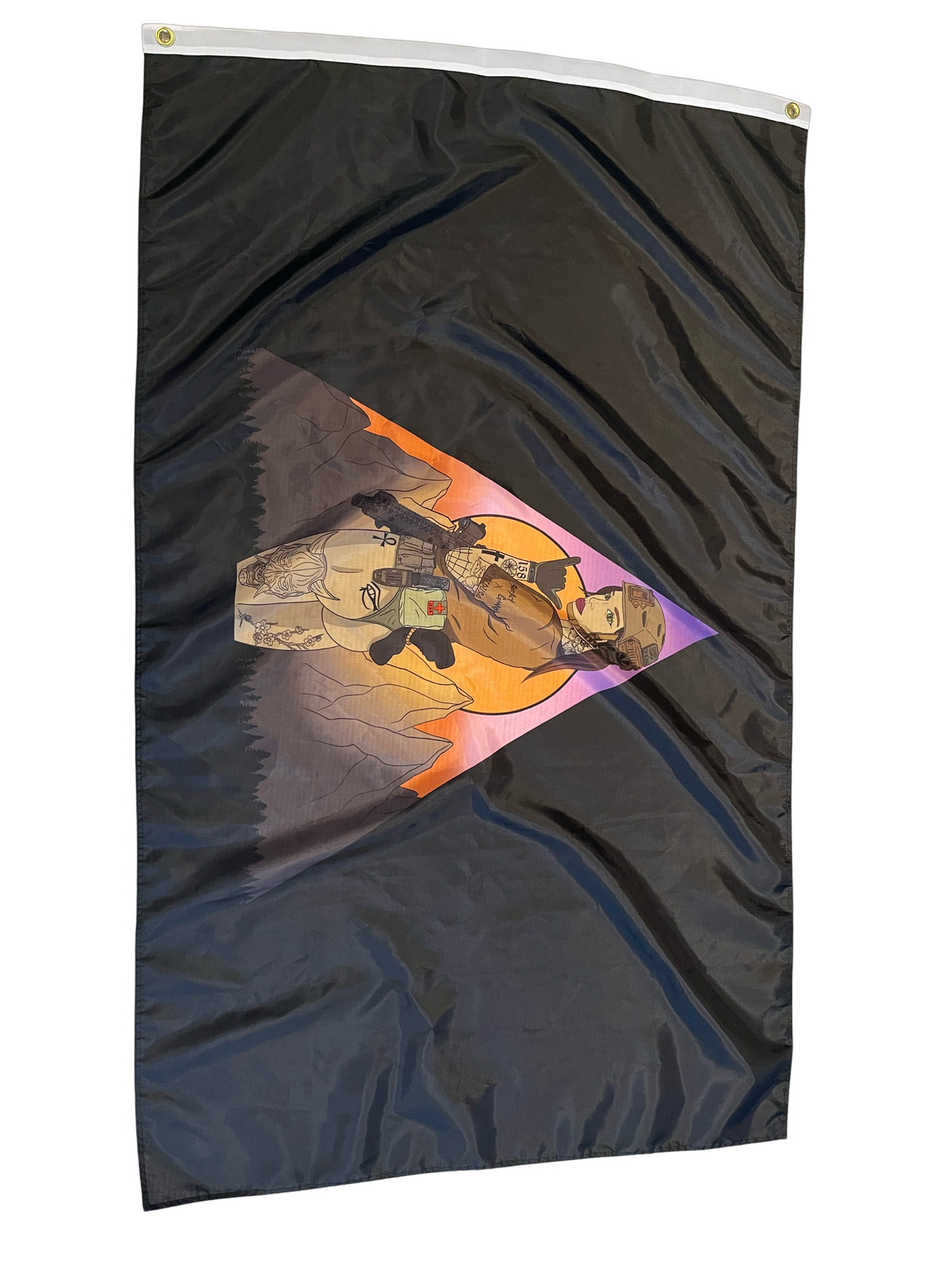 Opmedusa and Sunset Goons Colab Flag