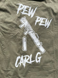 The PEW PEW Carl G T-shirt
